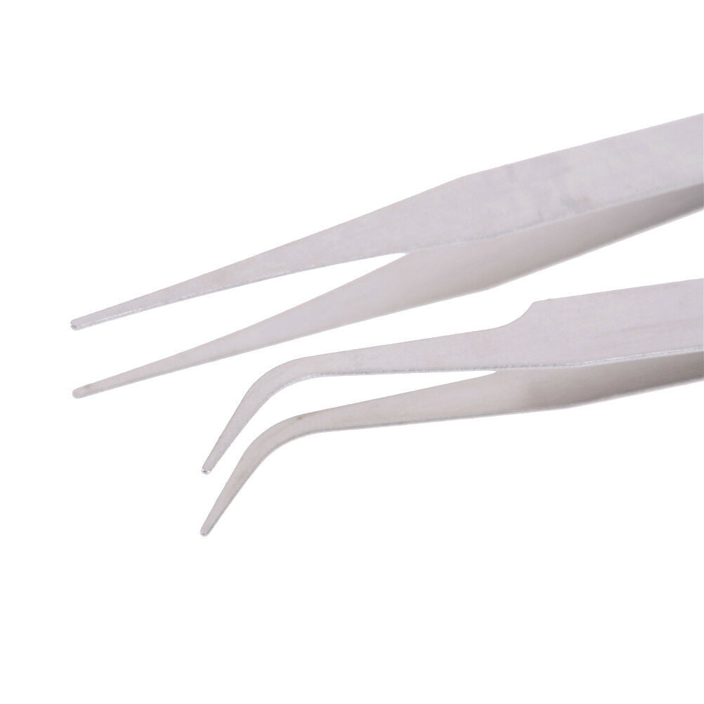 6Pcs/Set Stainless Steel Anti-static Tweezer Repair Maintenance Too.l8
