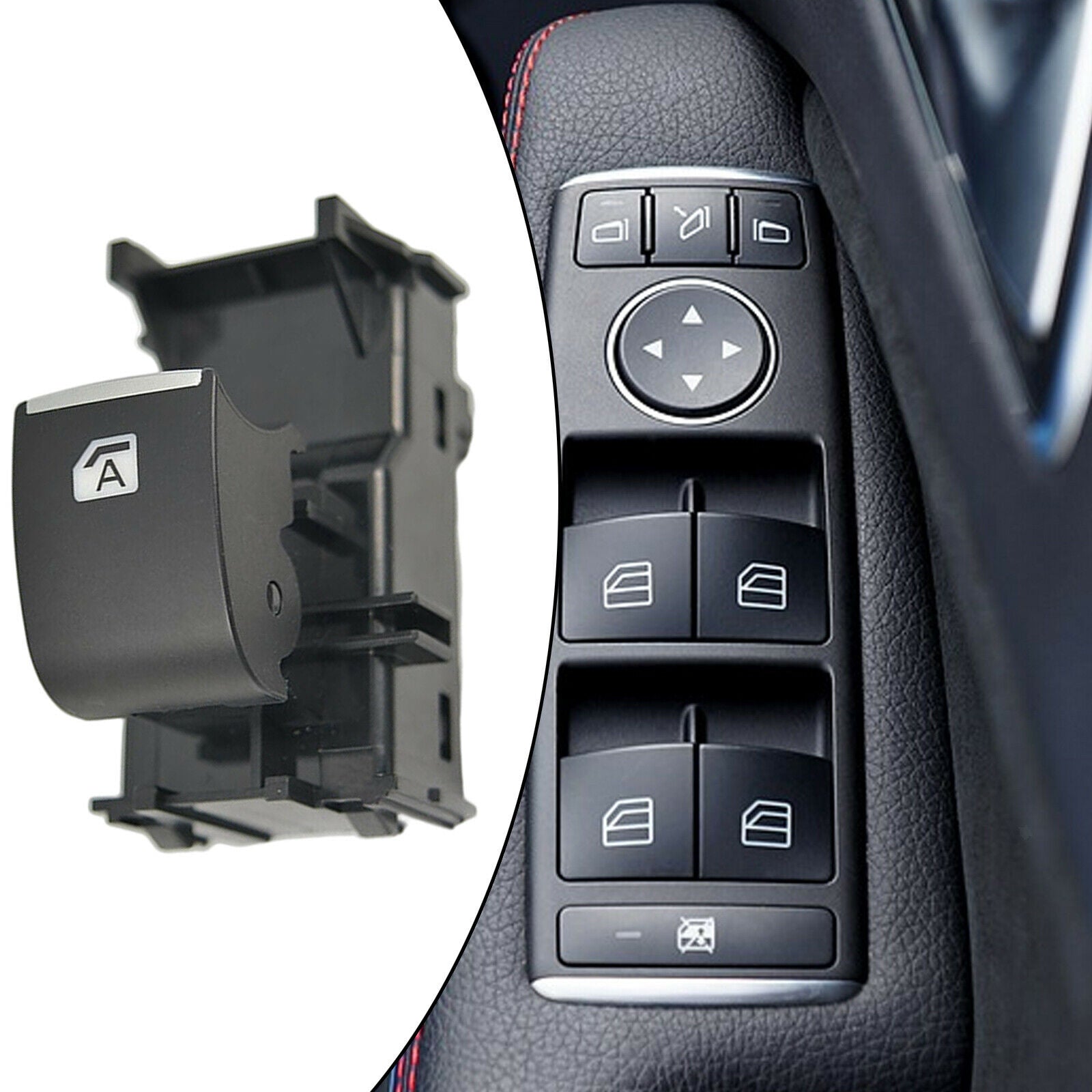 Electric Window Switch Front Right Fit for Highlander 84810â€0E040 14-18