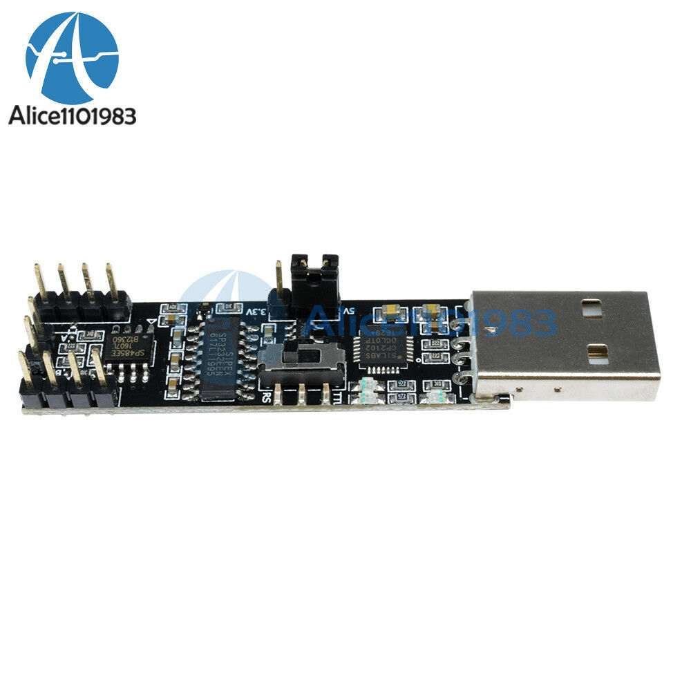 3 in1 5V 3.3V USB To RS485 RS232 TTL Serial Port Converter Board Module CP2102