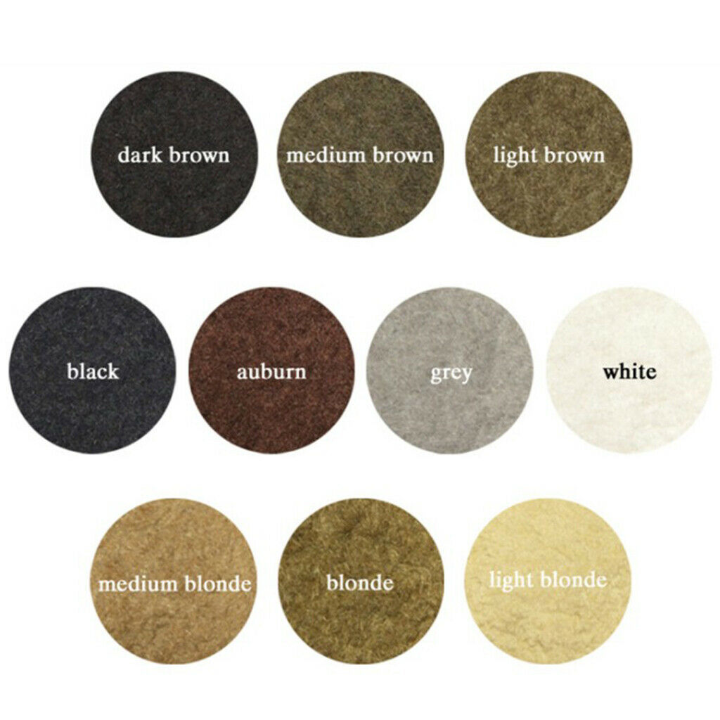 Instant Hair Building Thickening Fiber Powder for Hair Loss 100g Dark Wood