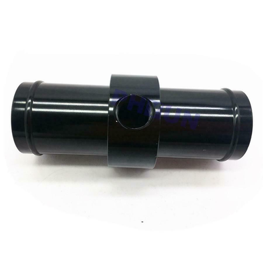 Inline Radiator Temperature Sensor Adapter 3/8 NPT with Two Hose Clamps(40-46mm)