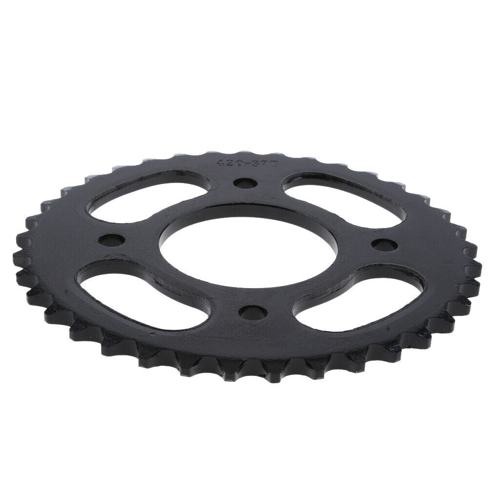37T Teeth 420 Rear Back Chain Sprocket Cog for 110 125 140cc Pit Dirt Bike