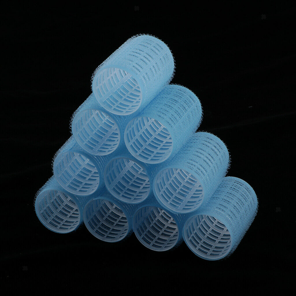 20 Pieces Plastic Hair Roller Curling Curls Tools DIY Accessories Curlers