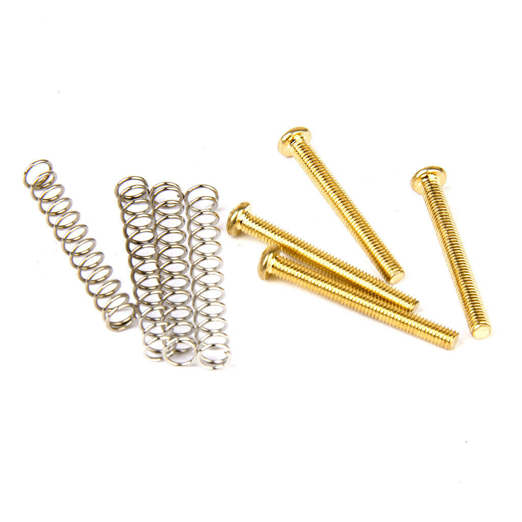 4 Humbucker Pickup Mounting Screws Springs 3mm For  SG ES Guitar