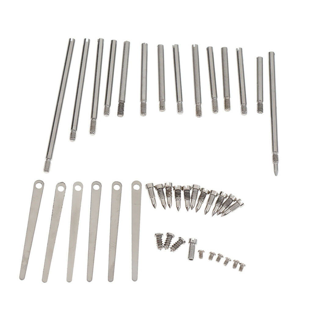 14x Key Roller Set Durable Music Lover Fixing Screws