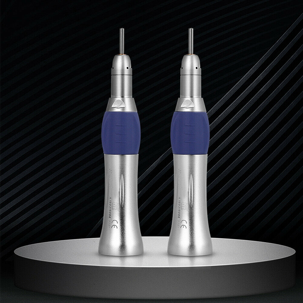 2 PCS NSK Style Dental Slow Low Speed Straight Nose Cone Handpiece