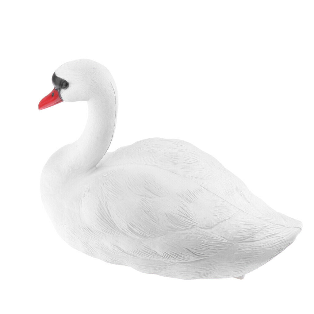 Pack of 3 Simulation Decoy Duck Plastic Realistic Garden Mallard Duck Swan