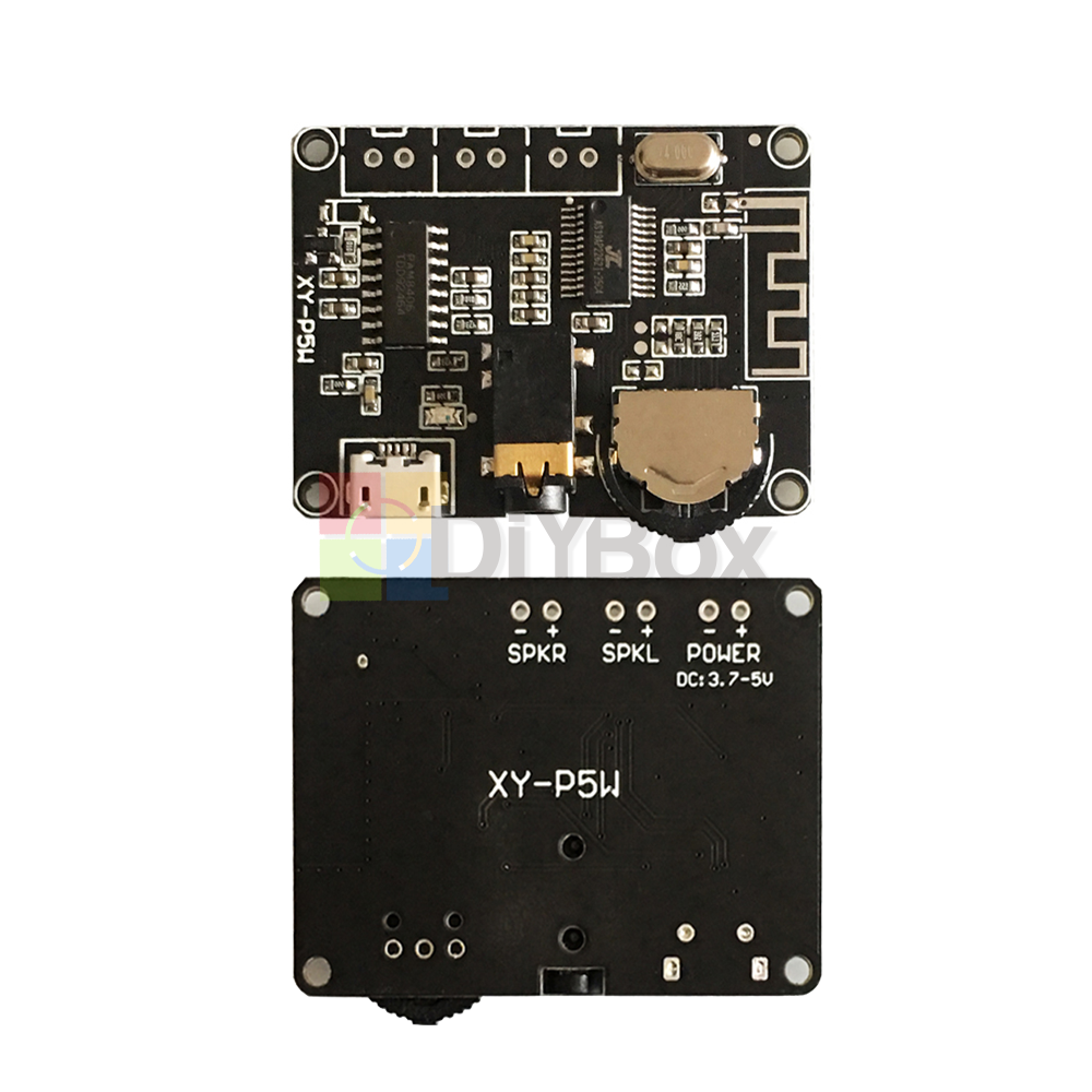 Stereo Bluetooth PAM8406 Micro USB Digital Power Amplifier Board Module DC3.7-5V