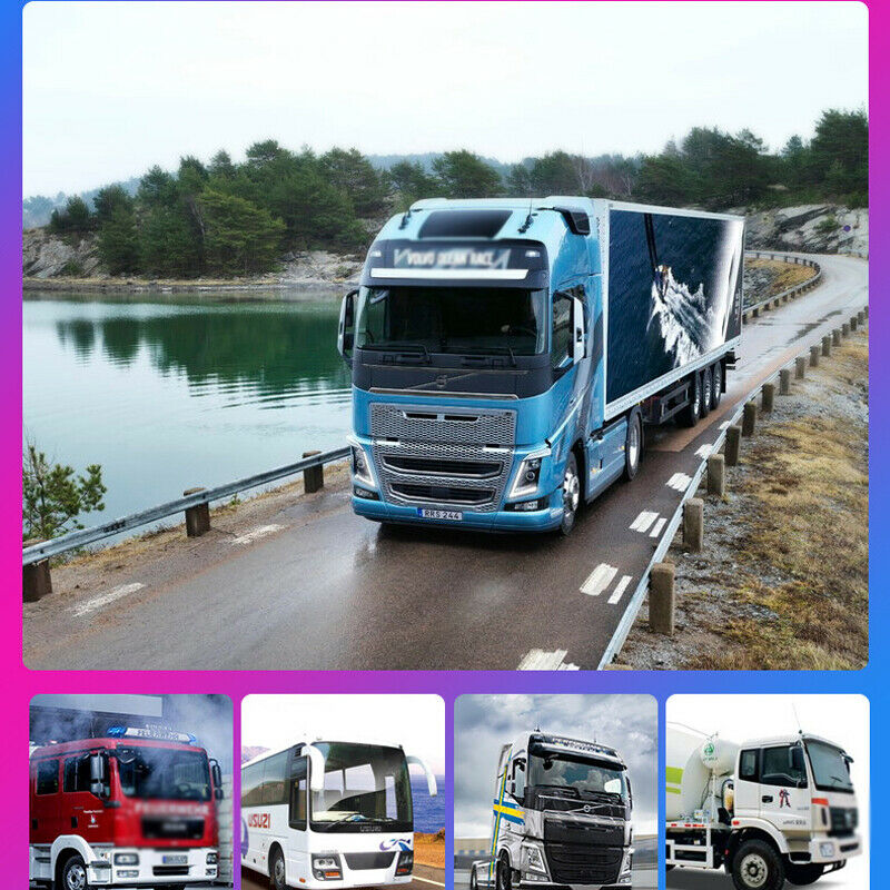 12V-24V HD 8 LED Truck Bus Trailer RV Blind Spot Rear View Camera + 15M AV Cable