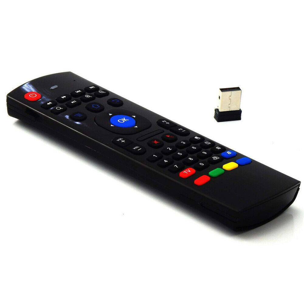 2.4GHz Wireless Air Fly Mouse Keyboard Remote Control For PC Android Box TV MX3