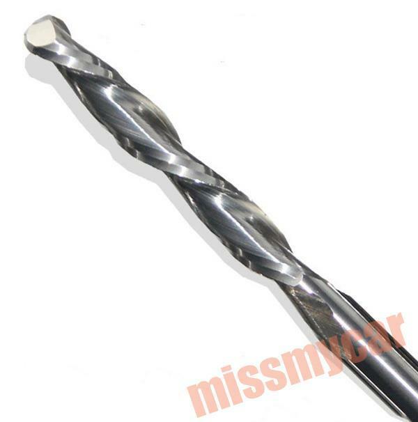 3pcs 8*42mm ball nose Carbide Endmill double flute CNC router bits Φ8mm [M_M_S]