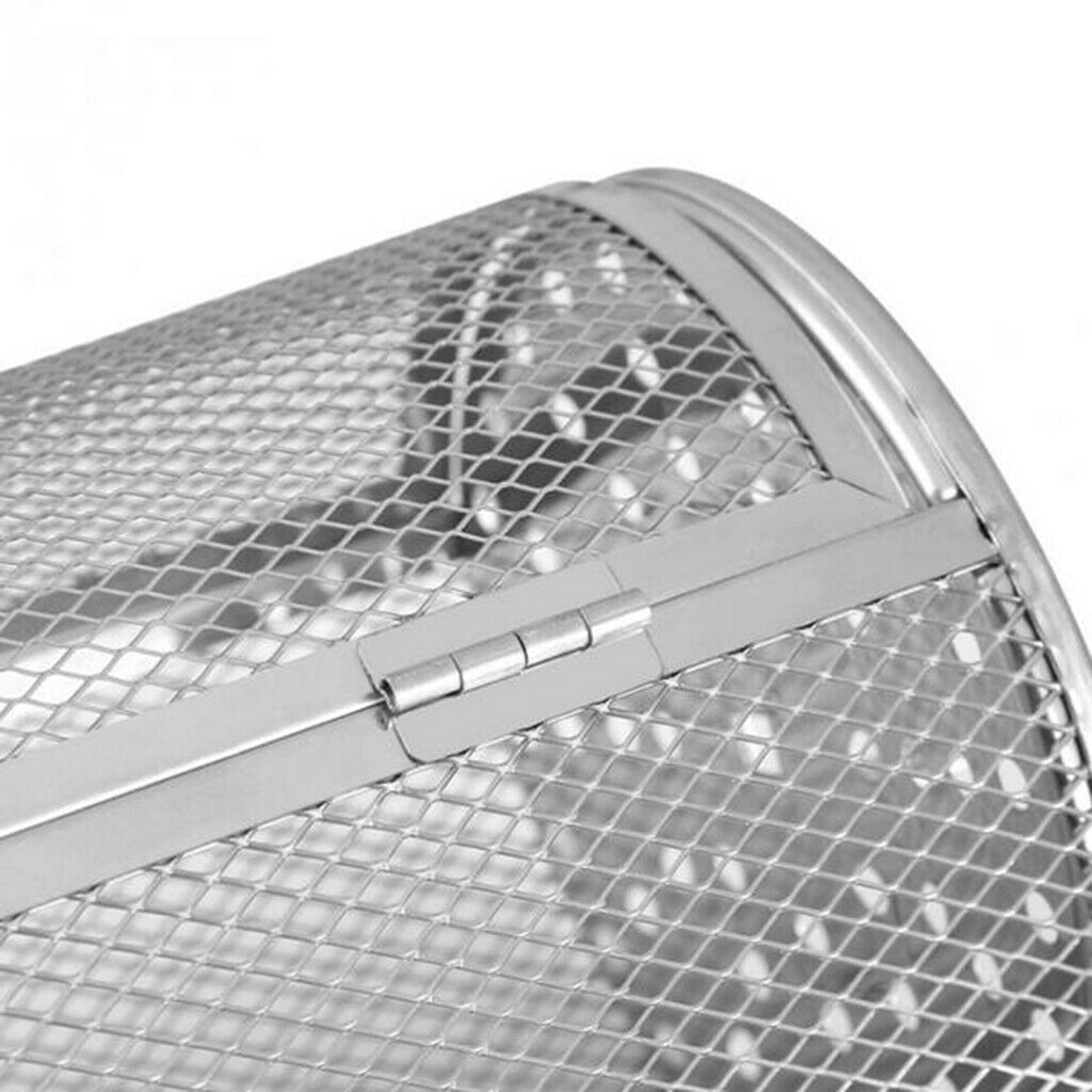 Stainless Steel Oven Basket Coffee Beans Walnut Baking Rotisserie Grill Cage