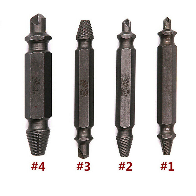 Screw Extractor Breakage Bolt Extractor Drill Set Broken Easy Out Fastener.l8