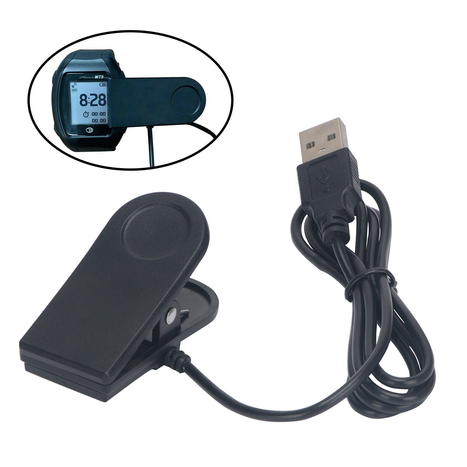 Update Version Wireless Fast Smart Watch Charger 3.3ft/1m Charging Cable for