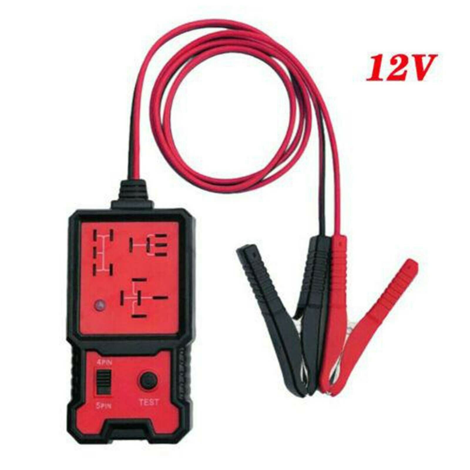 12V Car Electronic Vehicle Relay Clip Battery Diagnostic Tester Detector