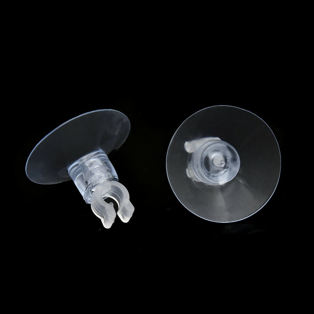 10Pcs For Air Line Aquarium Fish Tank Suction Cup Sucker Holders  Tube Hose Pump