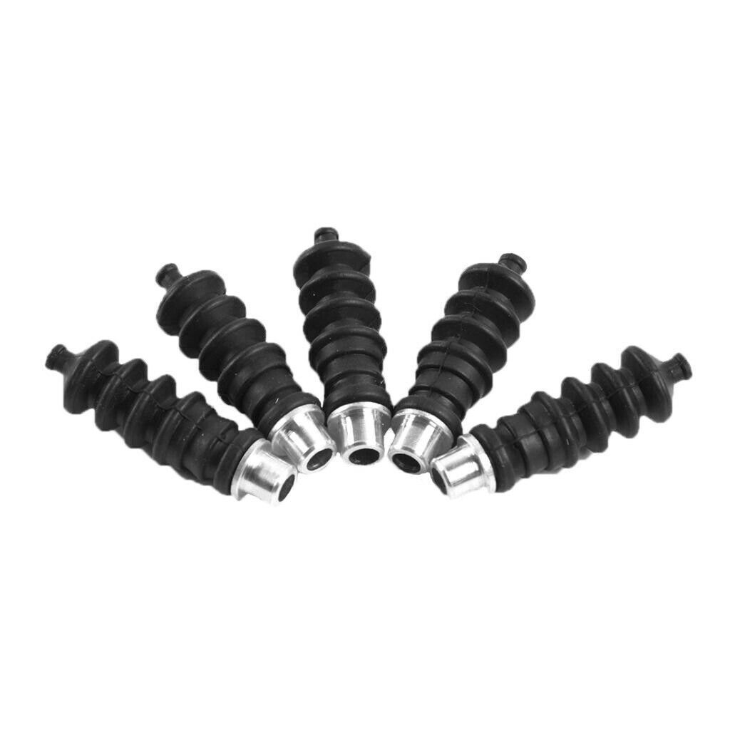 5pcs RC Boat Rubber Sleeve Pull Rod for RC Boat Ship Connecting Accessory
