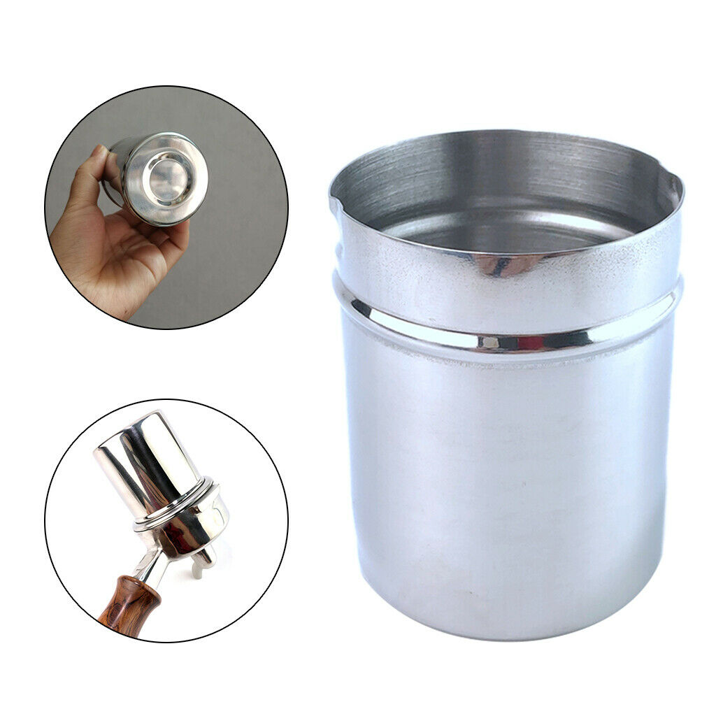 58mm Dosing Cup Durable Sniffing Mug for Espresso Machine Powder Press