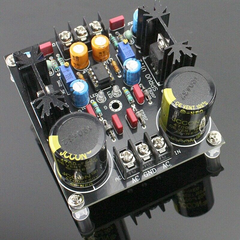 LM317/ LM337 Servo Rectification Filter Power Supply Board AC to DC V4N5