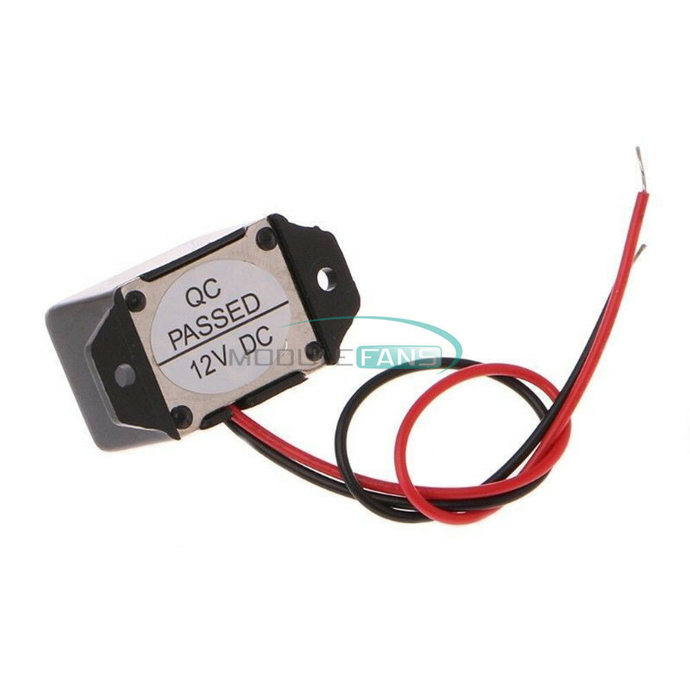 5PCS DC12V 85dB Mini Electronic Alarm Buzzer Constant Tone 8-15V