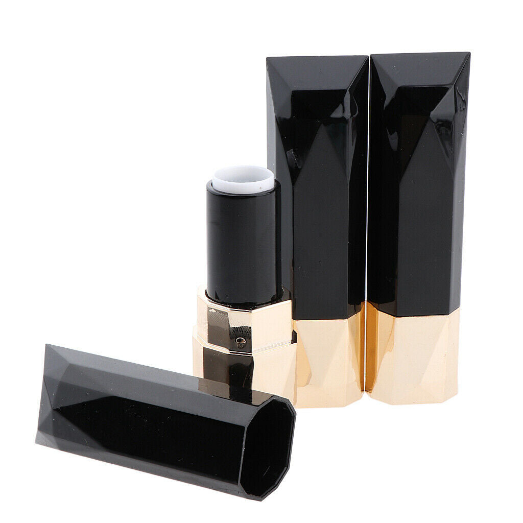 3pcs Lipstick Tube Lip Pigment Containers Cosmetic Case