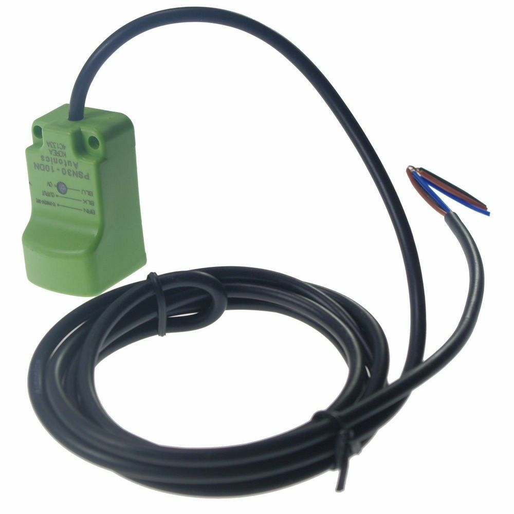 PS30-10DN Inductive Proximity Switch Sensor DC6-36V 3-Wire NPN NO 45*45*1mm(Rail