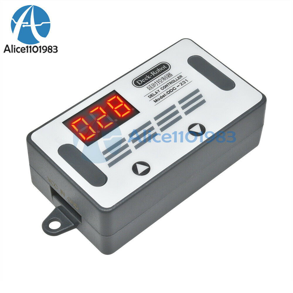 DDC-231 DC12V 50mA Time Delay Relay Controller MOS Switch Current Control+Buzzer