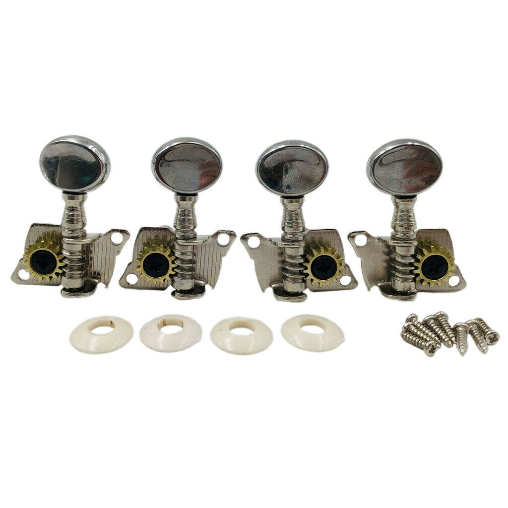4 Pieces Ukulele Guitar Tuner Tuning Pegs Ukulele Machine Heads