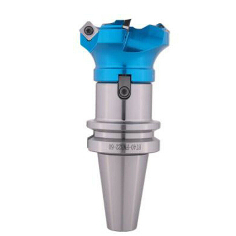 45° Aluminum AL-KM12 63-22 4Flute Indexable Face milling Cutter + SEHT1204AFFN