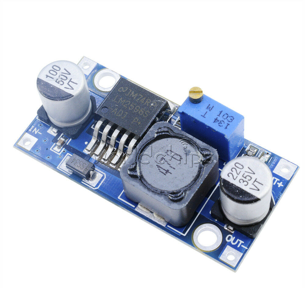 10Pcs Output 1.23-30V LM2596 DC-DC Buck Converter Step Down Module Power Supply