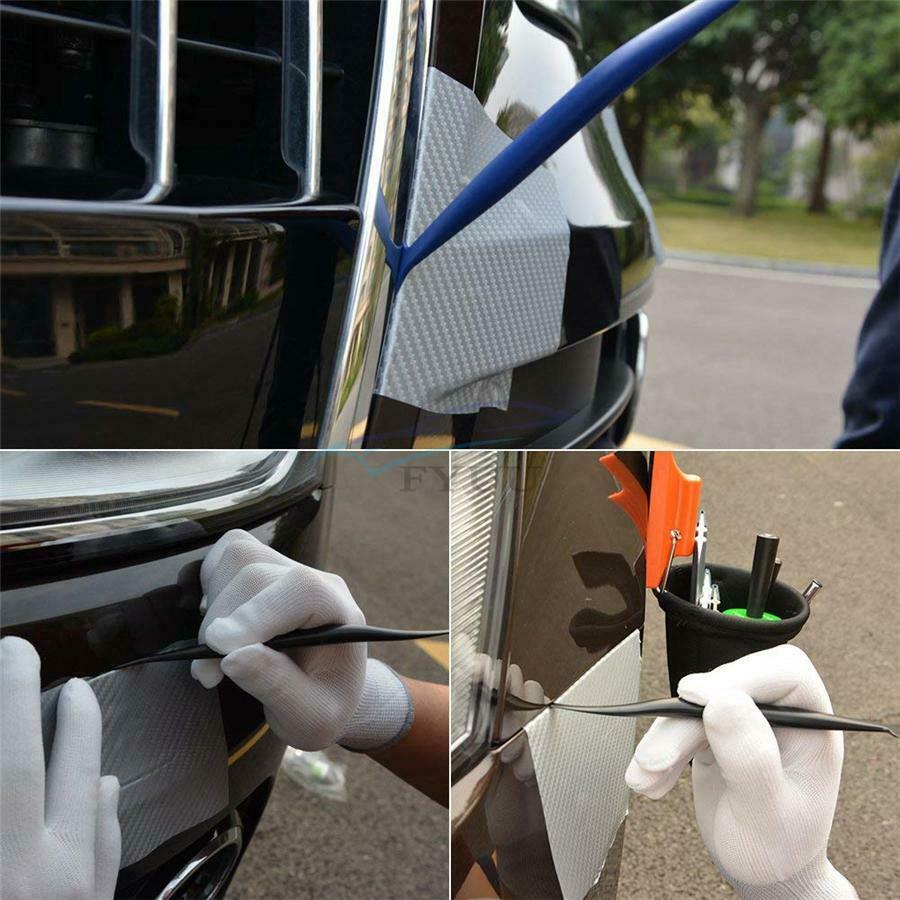 4 Pieces Micro Squeegee Auto Color Change Film Side Closing Corner Trim Tools