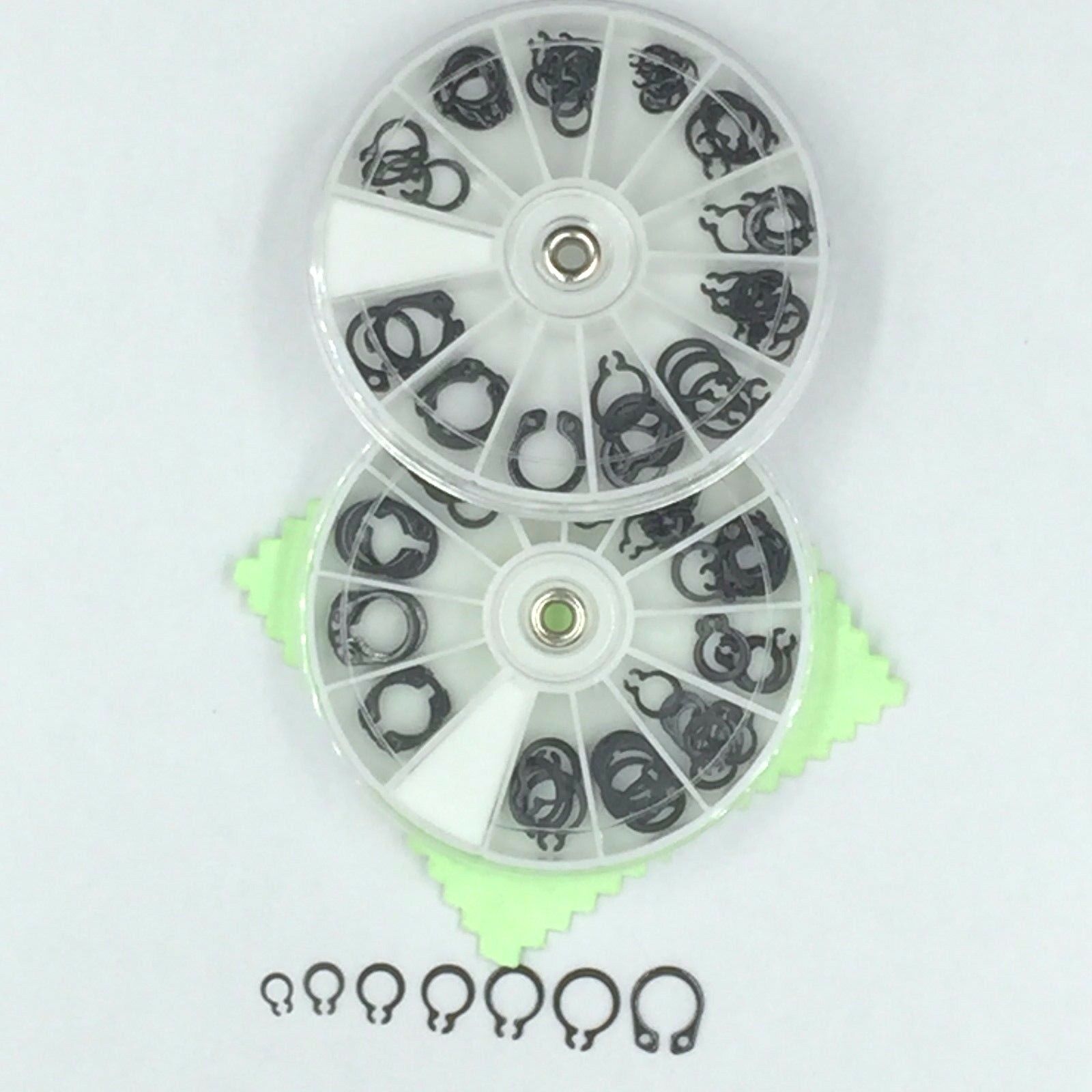 70 pcs External Circlips E-Clip Assortment Kit M4 M5 M6 M7 M8 M9 M10