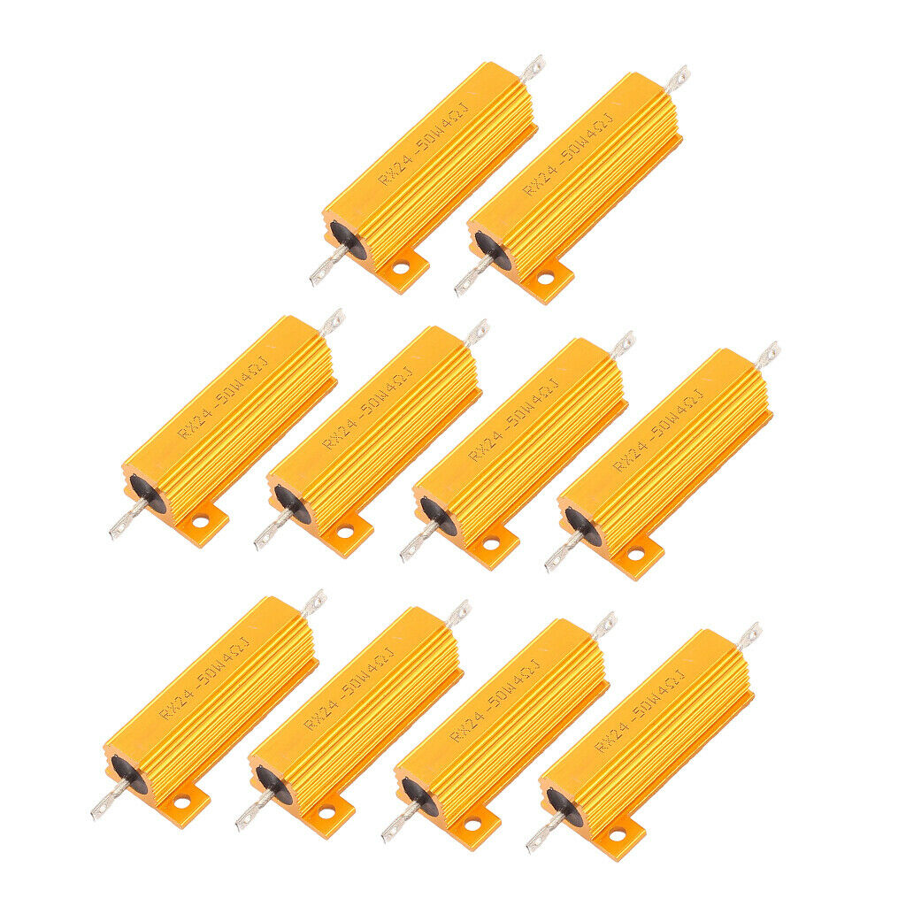 10 Pieces 50W Aluminium Clad Power