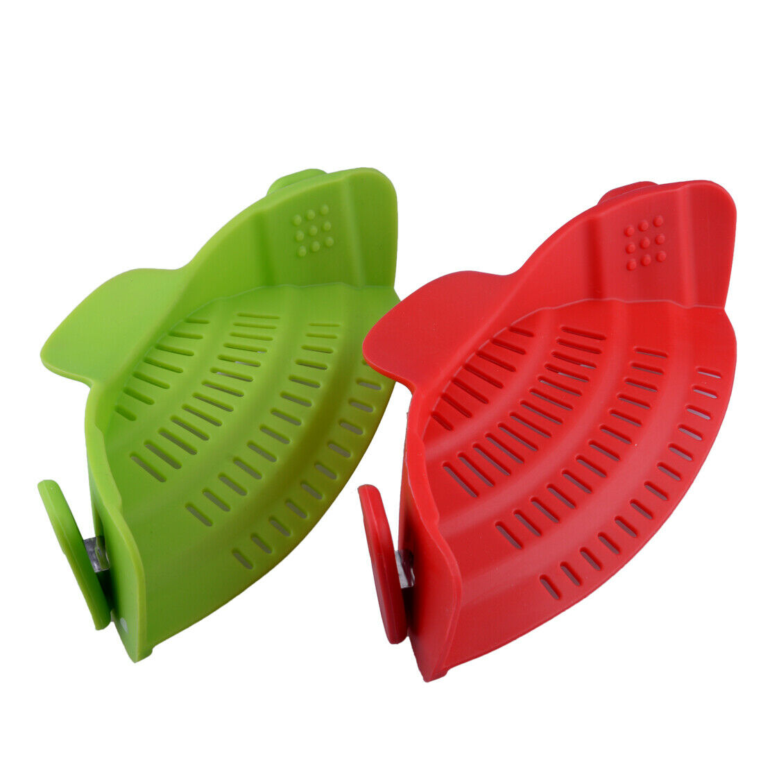 Kitchen Silicone Funnel Strainer Colander Pot Pan Bowl Wash Pasta Accessories An