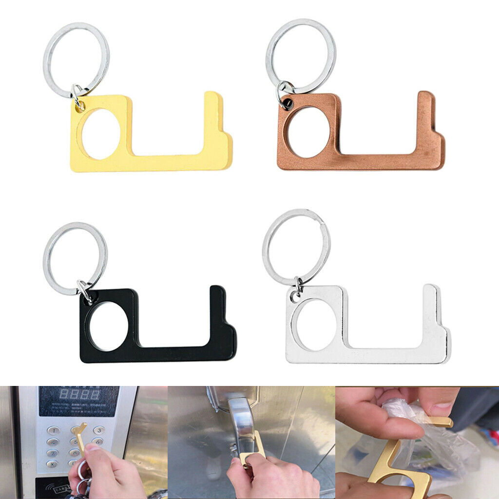 4Pcs Go out Open Door Reusable Elevator Press Stick Prevent Contacting Equip