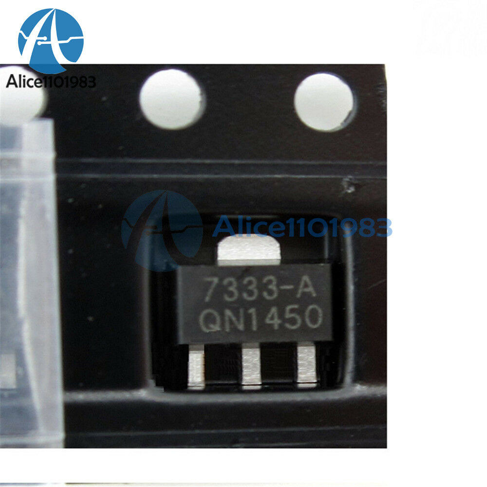 5PCS HT7333-A HT7333 3.3V SOT-89 Low Power Consumption LDO Voltage Regulator