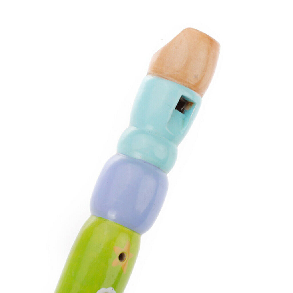 Wooden flute for children musical instruments toys for children, light and