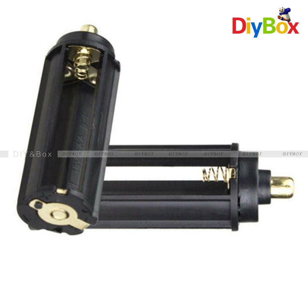 4PCS Plastical Battery Holder Box Case 3 AAA To 18650 Battery Converter