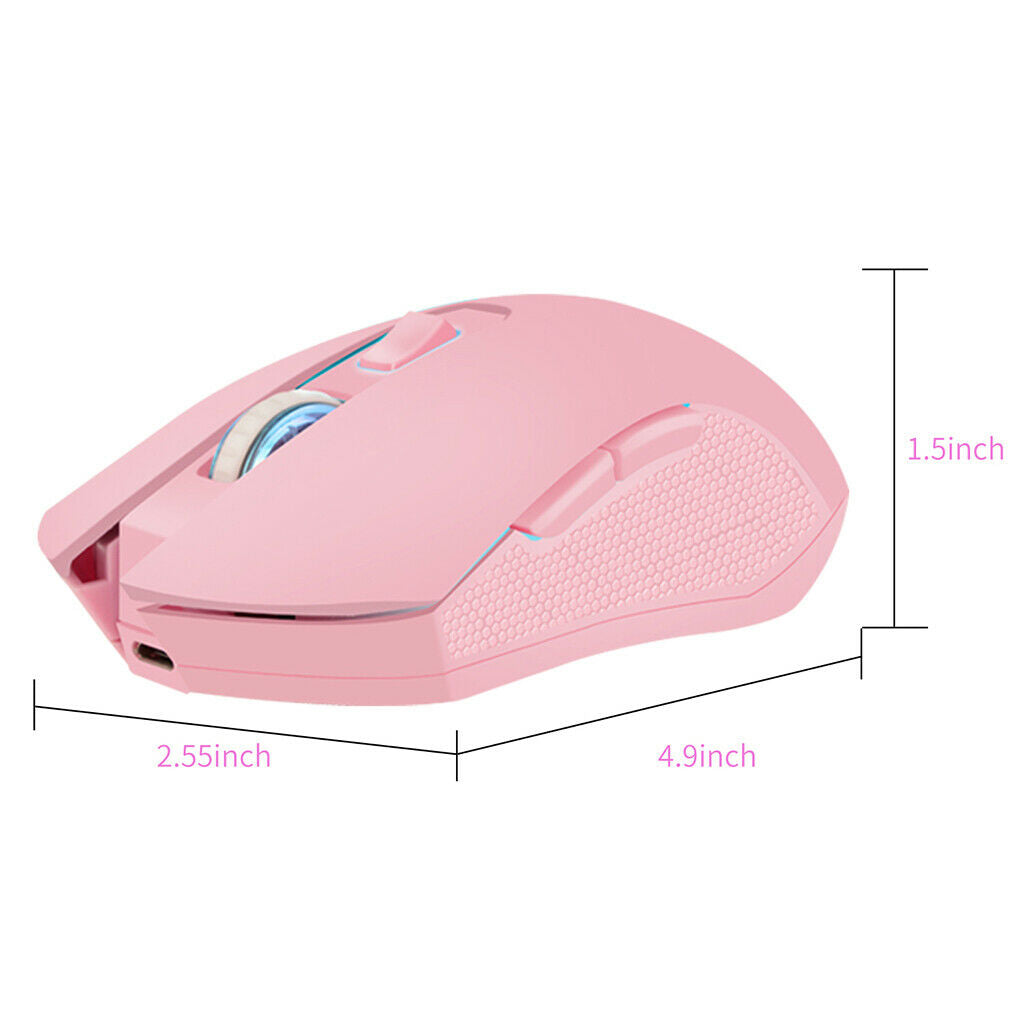 2.4G Wireless Gaming Mouse Optical Mice with USB Receiver, 1600 DPI Levels 6