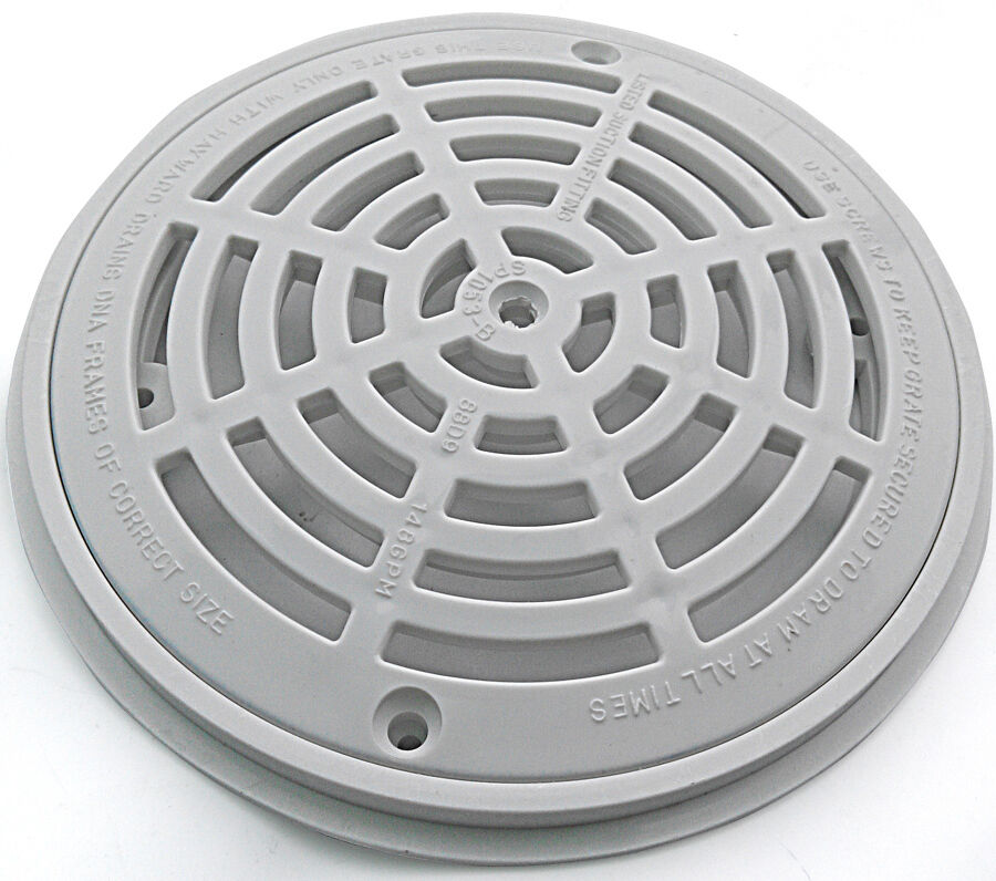 8" Swimming Pool In-Ground & Above Ground Dual Main Bottom Drain-1030