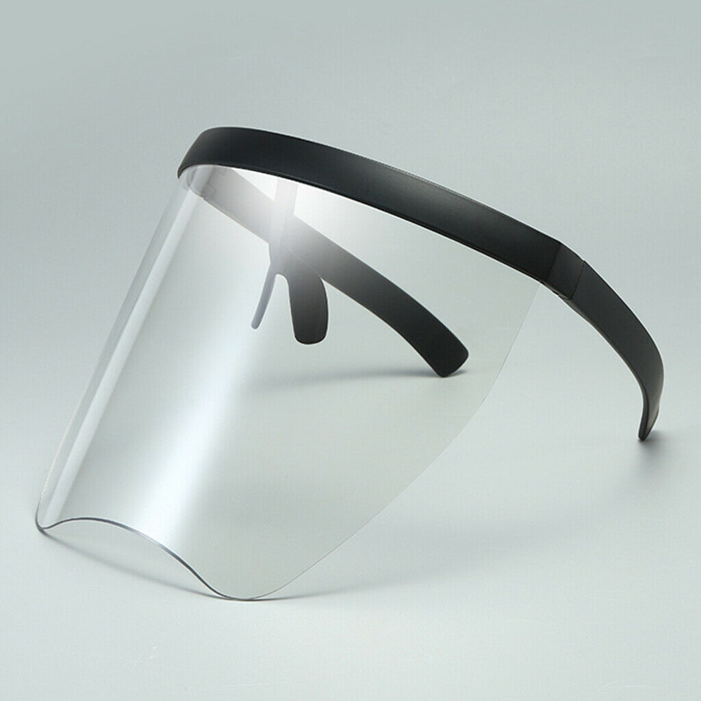 2x Clear Safety Face Shield Sunglasses Goggles Splash-proof Eye Protection