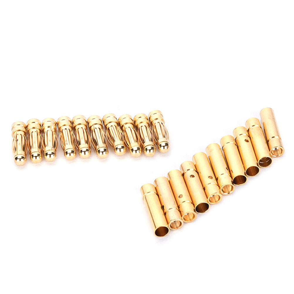 10 Pair 3mm male and female Bullet Banana Connector RC Battery Moto.l8