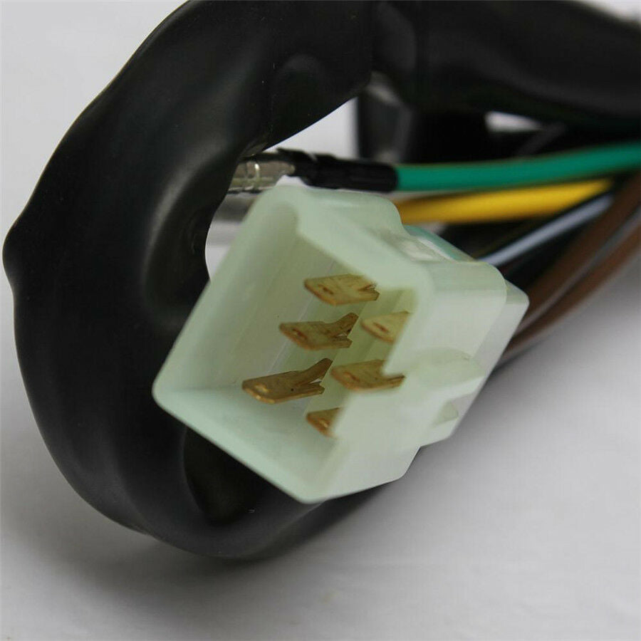 12V Universal 7/8" Motorcycle Handlebar Horn Turn Signal Start Switch For Suzuki