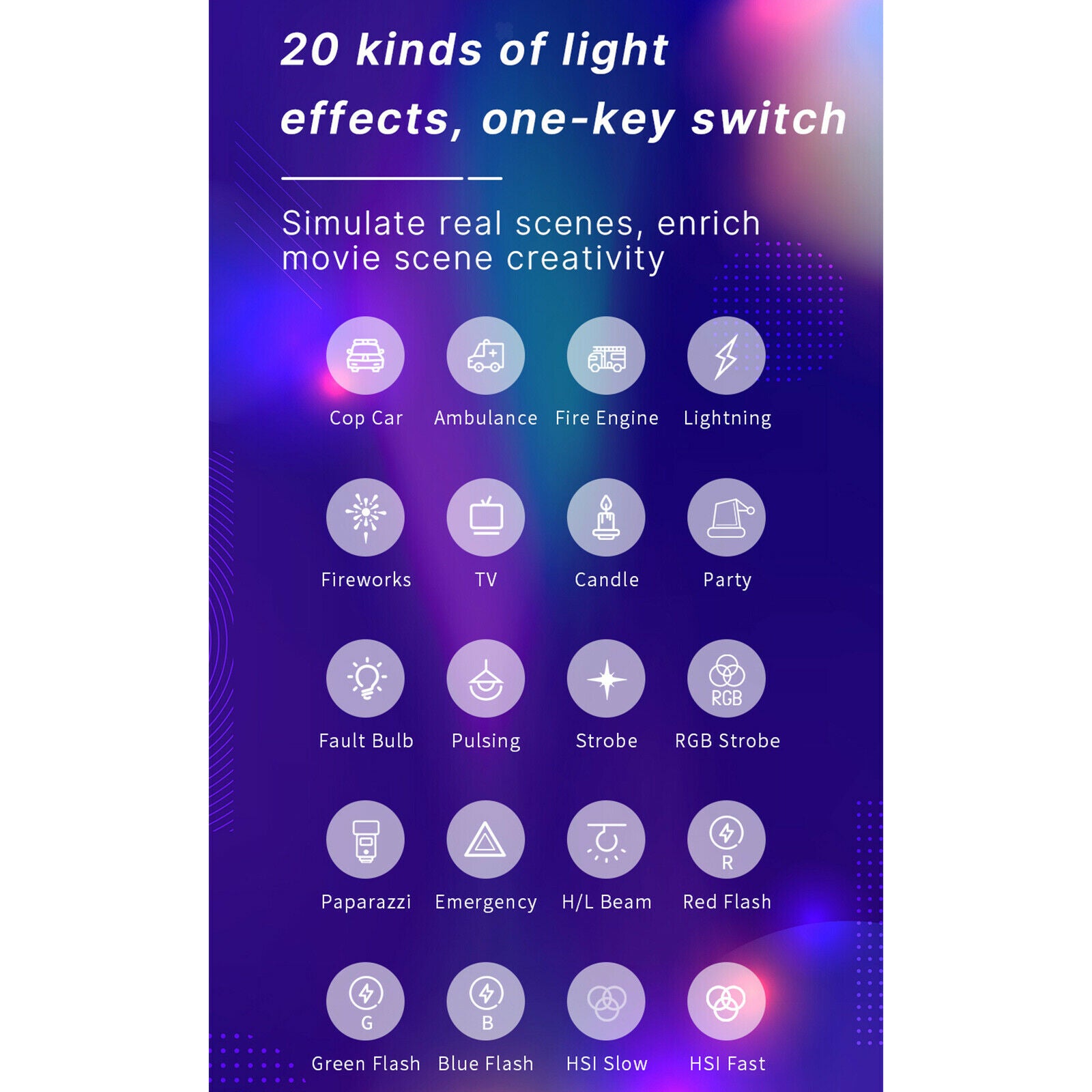 VL120 2500-9000K 5W Dimmable Mini Video Light Smartphone SLR Vlog Fill Light