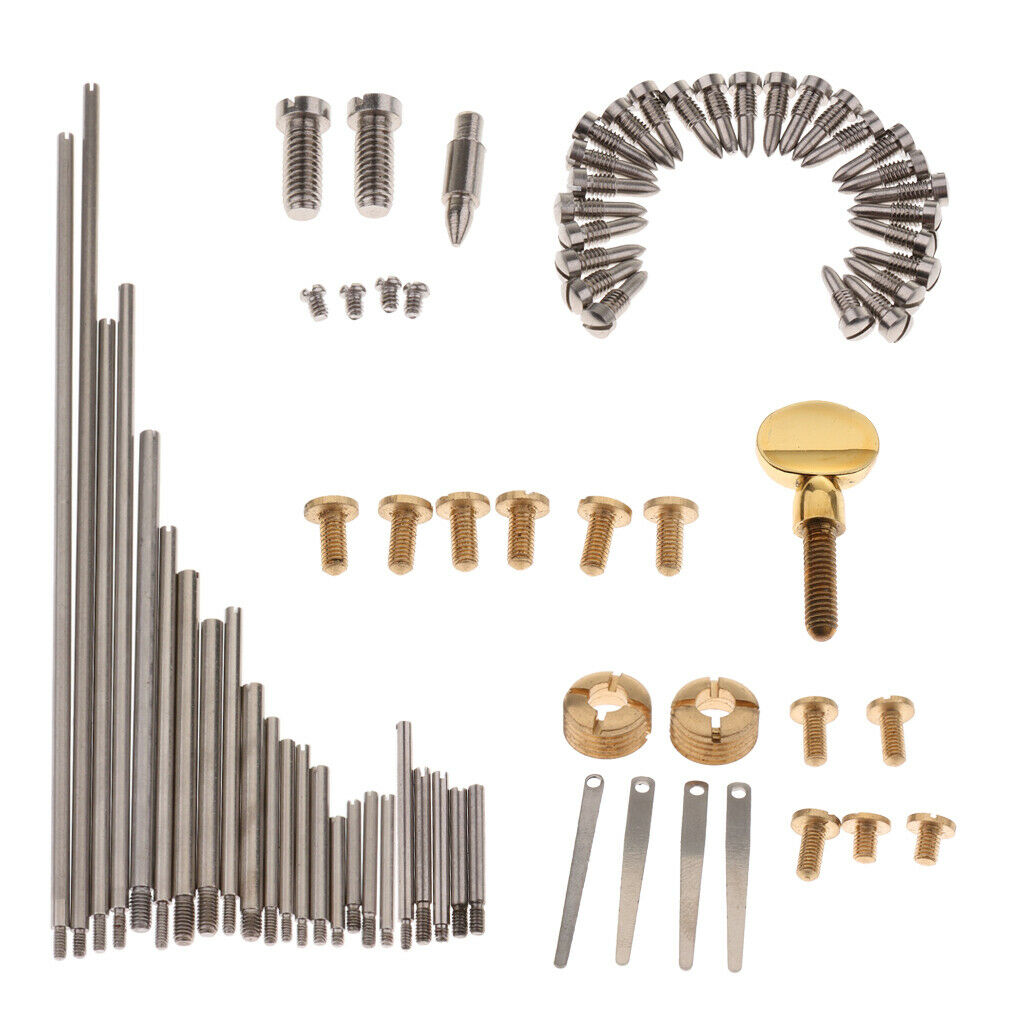 1 Set Sax Saxophone Repair Parts Screws for Alto Tenor Soprano Sax Accessory