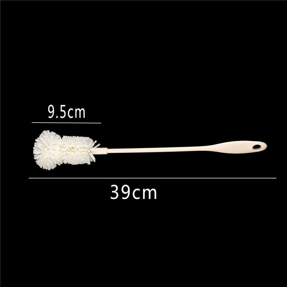 Long handle Sponge Wash Cup Brush Baby Milk Bottle Brush Glass Cup Cleane.l8