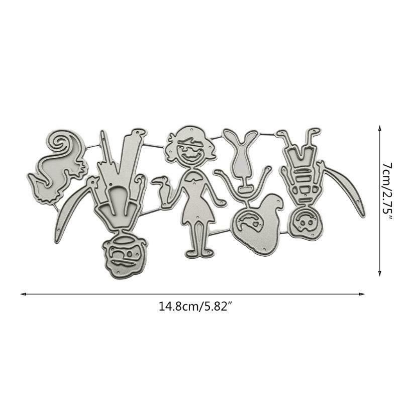 Lovely Family Metal Cutting Dies Stencils DIY Scrapbooking Album Paper Card Mold