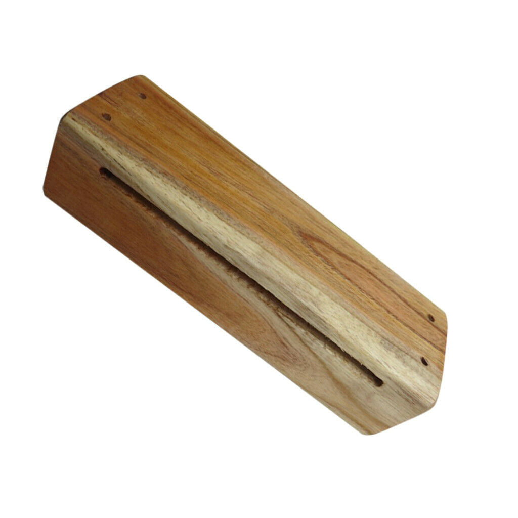 Solid Wood Hand Percussion Clapper Chinese Bangzi for Drama Opera Bass
