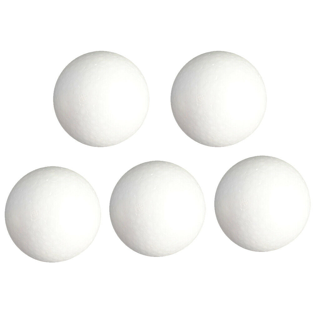 5x Modeling Styrofoam Ball For Christmas Wedding Party Decorations 120mm