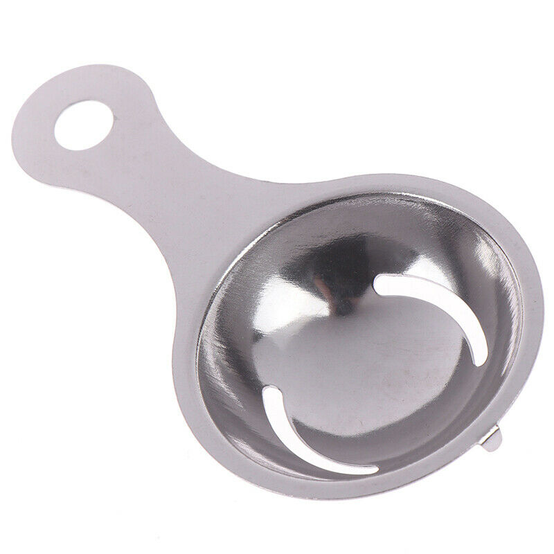 Kitchen Tools Stainless Steel Egg Separator Tool Spoon Egg Yolk White Sep.l8